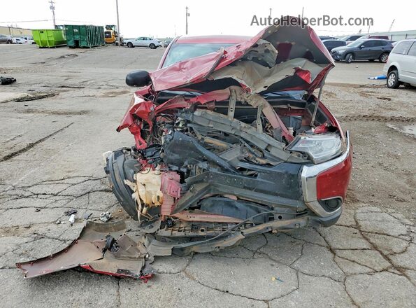 JA4AD2A34JZ005187 2018 MITSUBISHI OUTLANDER Бордовый Вид спереди