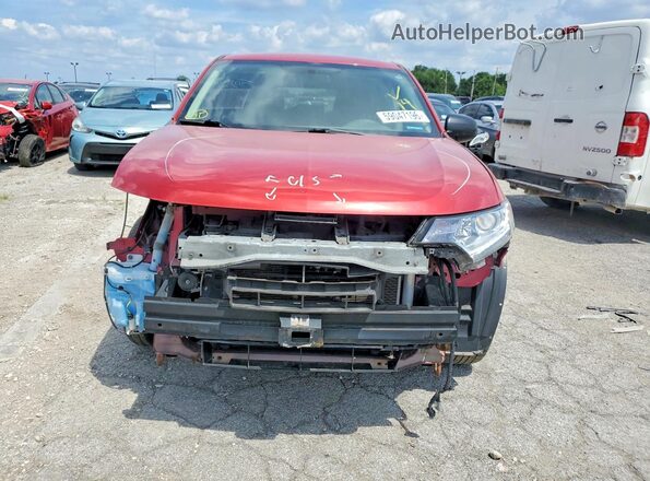 JA4AD2A34JZ063185 2018 MITSUBISHI OUTLANDER Red წინა ხედი