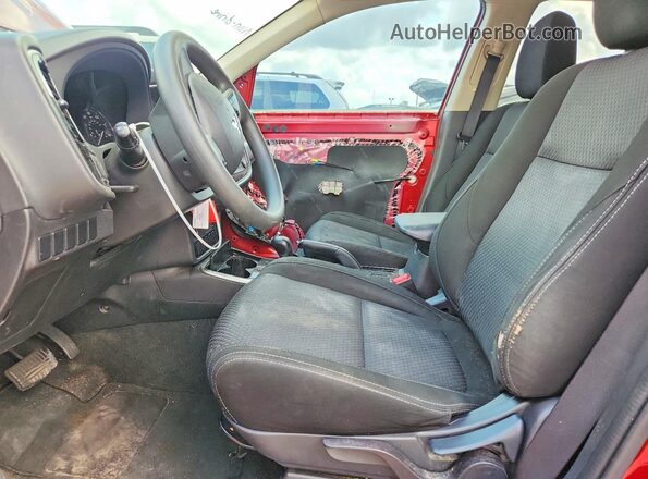 JA4AD2A34JZ063185 2018 MITSUBISHI OUTLANDER Red წინა სალონის ხედი
