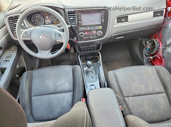 JA4AD2A34JZ063185 2018 MITSUBISHI OUTLANDER Red წინა პანელის ხედი