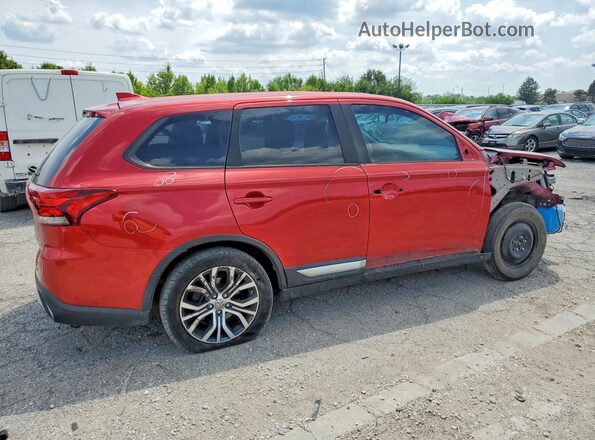 JA4AD2A34JZ063185 2018 MITSUBISHI OUTLANDER Red უკანა მარჯვენა
