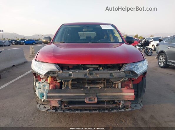 JA4AD2A34LZ000106 2020 MITSUBISHI OUTLANDER Red Вид задньої частини салону