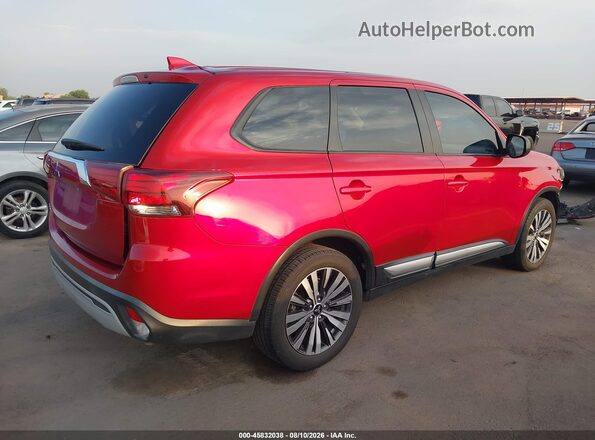 JA4AD2A34LZ000106 2020 MITSUBISHI OUTLANDER Red Задня права чверть
