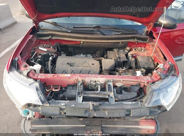 JA4AD2A34LZ000106 2020 MITSUBISHI OUTLANDER Red Вид ззаду
