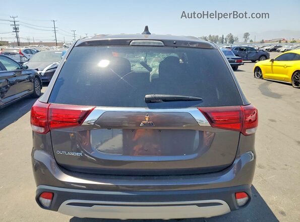 JA4AD2A34LZ014345 2020 MITSUBISHI OUTLANDER Brown უკანა ხედი