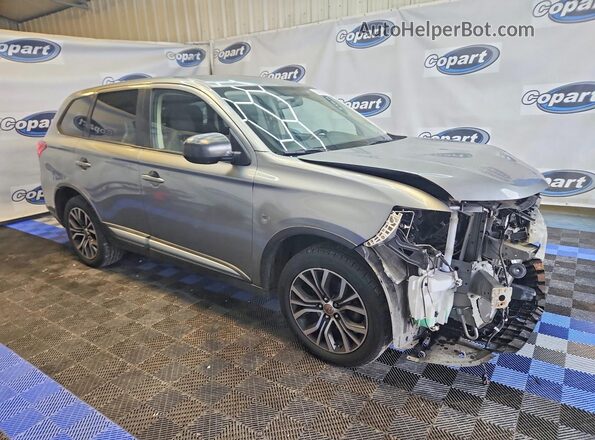 JA4AD2A36GZ013641 2016 MITSUBISHI OUTLANDER Серый Передняя правая четверть