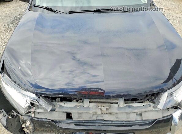 JA4AD2A36JZ009905 2018 MITSUBISHI OUTLANDER Black ძრავის განყოფილების ხედი