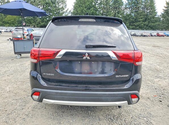 JA4AD2A36JZ009905 2018 MITSUBISHI OUTLANDER Black უკანა ხედი