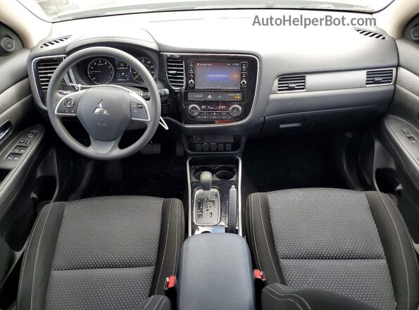 JA4AD2A36JZ009905 2018 MITSUBISHI OUTLANDER Black წინა პანელის ხედი
