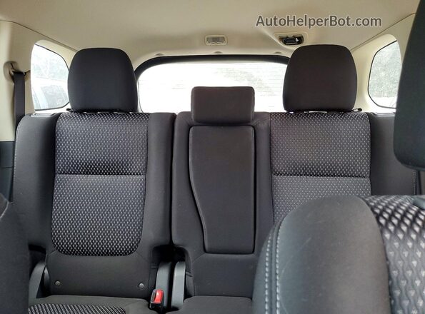 JA4AD2A36JZ009905 2018 MITSUBISHI OUTLANDER Black უკანა სავარძლების ხედი