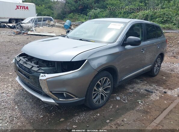 JA4AD2A37GZ020372 2016 MITSUBISHI OUTLANDER Gray Առջևի ձախ երեք քառորդ տեսարան