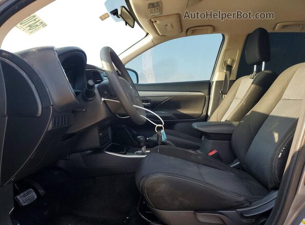 JA4AD2A37JZ039334 2018 MITSUBISHI OUTLANDER Gray წინა სალონის ხედი