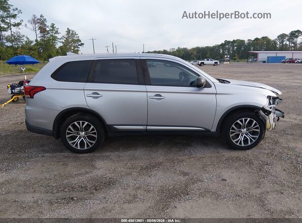 JA4AD2A39HZ061569 2017 MITSUBISHI OUTLANDER Серебряный Вид задней части салона