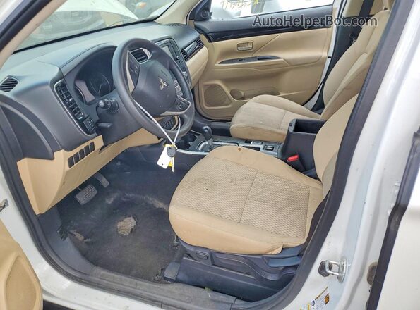 JA4AD2A39LZ007262 2020 MITSUBISHI OUTLANDER White Вид салону спереду