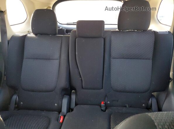 JA4AD2A3XGZ025789 2016 MITSUBISHI OUTLANDER Black Widok tylnych siedzeń