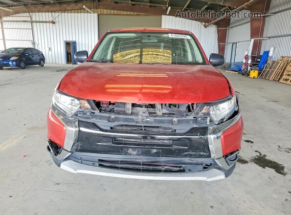 JA4AD2A3XJZ037884 2018 MITSUBISHI OUTLANDER Red Widok z przodu