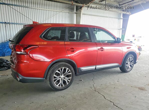 JA4AD2A3XJZ037884 2018 MITSUBISHI OUTLANDER Red Tył prawy