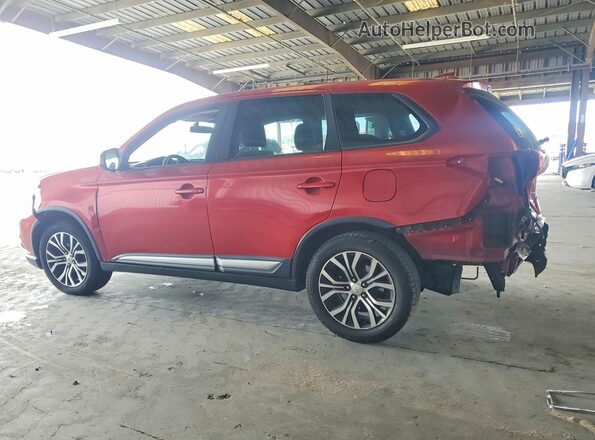JA4AD2A3XJZ037884 2018 MITSUBISHI OUTLANDER Red Tył lewy