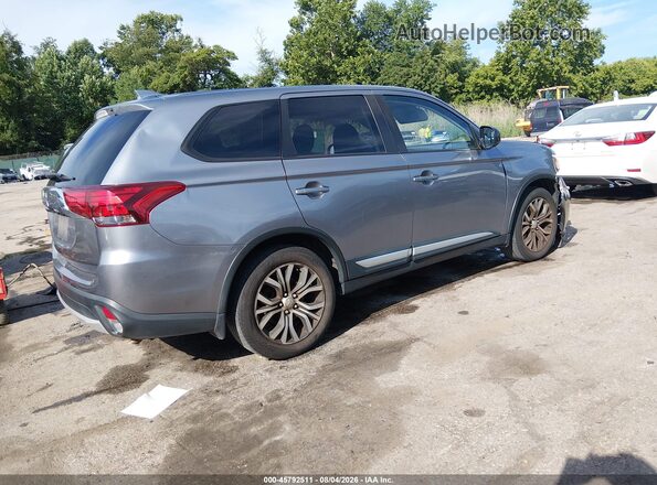 JA4AD2A3XJZ063000 2018 MITSUBISHI OUTLANDER Gray Trasero derecho