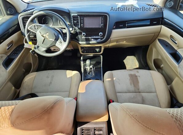 JA4AD2A3XLZ003253 2020 MITSUBISHI OUTLANDER Silver ხელსაწყოთა პანელის ხედი