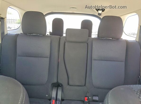 JA4AD3A30GZ006335 2016 MITSUBISHI OUTLANDER White უკანა სავარძლების ხედი