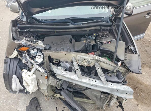 JA4AD3A30HZ066827 2017 MITSUBISHI OUTLANDER Brown Շարժիչի բաժամունքի տեսք