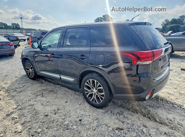 JA4AD3A31GZ048996 2016 MITSUBISHI OUTLANDER Черный Задняя правая четверть