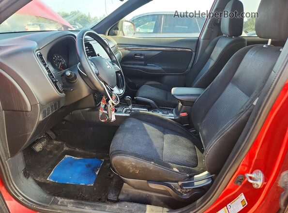 JA4AD3A31JZ036774 2018 MITSUBISHI OUTLANDER Red Widok wnętrza z przodu
