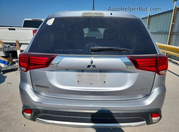 JA4AD3A32GZ013156 2016 MITSUBISHI OUTLANDER Silver უკანა ხედი