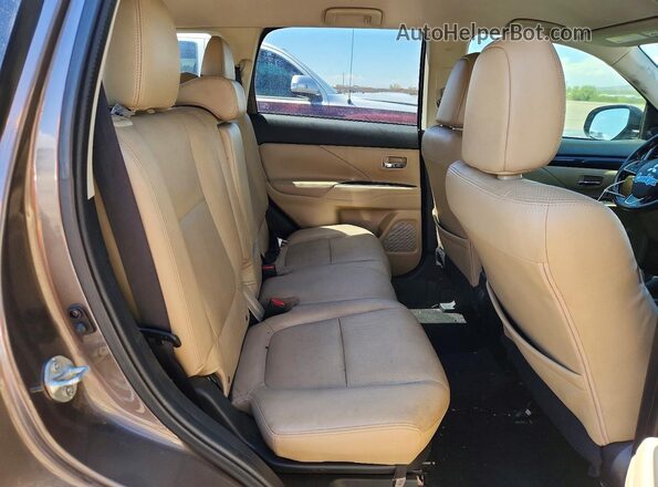 JA4AD3A32GZ052622 2016 MITSUBISHI OUTLANDER Tan უკანა სავარძლების ხედი