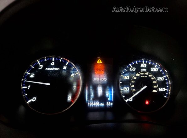 JA4AD3A32JZ023015 2018 MITSUBISHI OUTLANDER Красный Вид щитка приборов