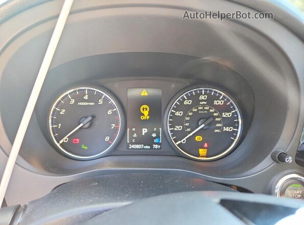 JA4AD3A32KZ008628 2019 MITSUBISHI OUTLANDER Gray Սարքավորումների վահանակի տեսք