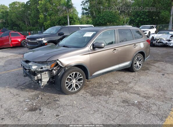 JA4AD3A33GZ003333 2016 MITSUBISHI OUTLANDER Gray Front left