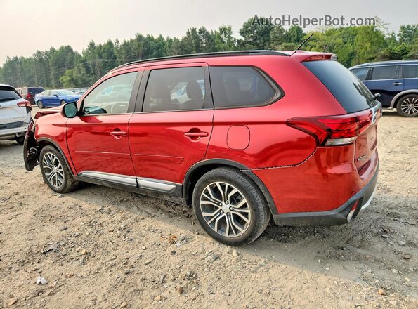 JA4AD3A33GZ005261 2016 MITSUBISHI OUTLANDER Красный Задняя левая четверть
