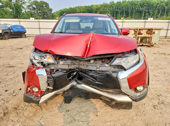 JA4AD3A33GZ005261 2016 MITSUBISHI OUTLANDER Красный Вид спереди