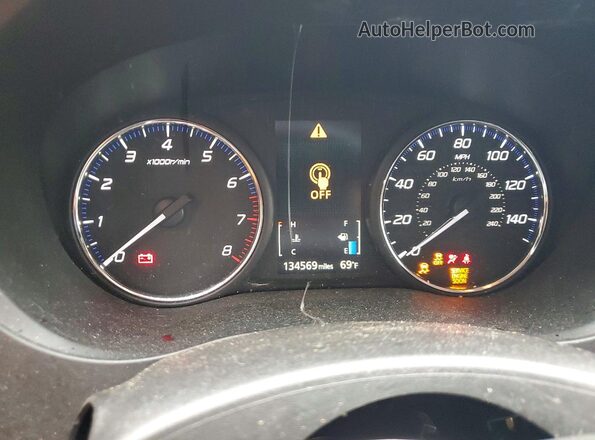 JA4AD3A33GZ013750 2016 MITSUBISHI OUTLANDER Red Vista del cuadro de instrumentos