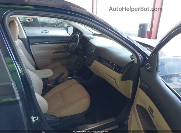 JA4AD3A33GZ019015 2016 MITSUBISHI OUTLANDER Dark Blue წინა სალონის ხედი