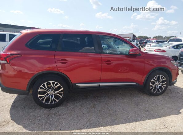 JA4AD3A33JZ014193 2018 MITSUBISHI OUTLANDER Красный Вид задней части салона