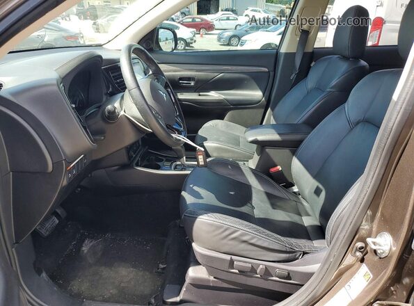 JA4AD3A33LZ004850 2020 MITSUBISHI OUTLANDER Gray Вид салону спереду