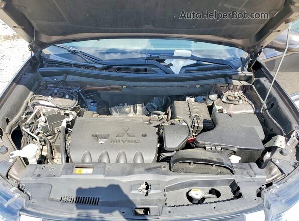 JA4AD3A33LZ004850 2020 MITSUBISHI OUTLANDER Gray Вид підкапотного простору