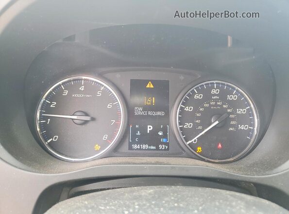 JA4AD3A33LZ036679 2020 MITSUBISHI OUTLANDER Blue ხელსაწყოთა პანელის ხედი