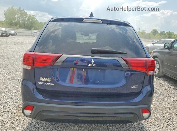 JA4AD3A33LZ036679 2020 MITSUBISHI OUTLANDER Blue უკანა ხედი