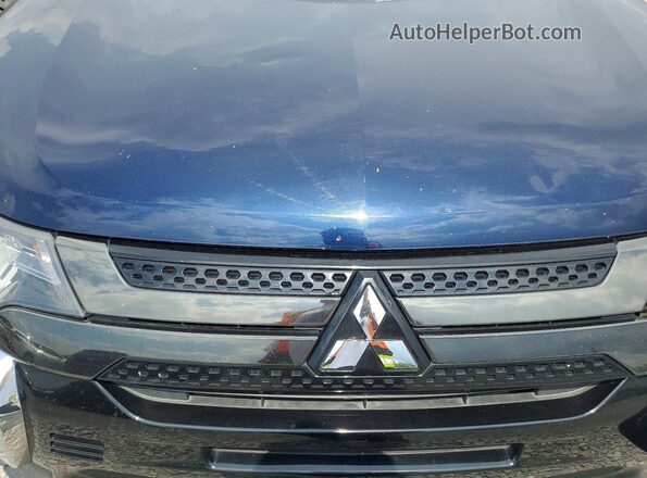 JA4AD3A33LZ036679 2020 MITSUBISHI OUTLANDER Blue ძრავის განყოფილების ხედი