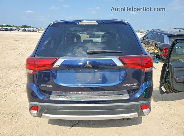 JA4AD3A34HZ047598 2017 MITSUBISHI OUTLANDER Blue უკანა ხედი