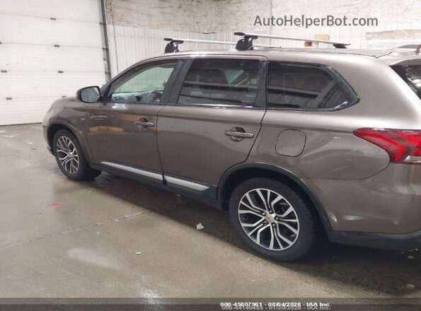 JA4AD3A34JZ021704 2018 MITSUBISHI OUTLANDER Pewter Задняя левая четверть