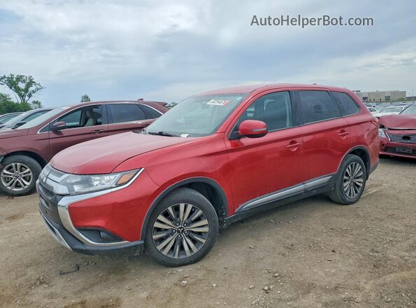 JA4AD3A34KZ004239 2019 MITSUBISHI OUTLANDER Red Հետևի ձախ