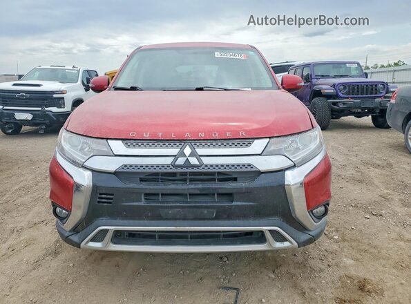 JA4AD3A34KZ004239 2019 MITSUBISHI OUTLANDER Red Հետևի տեսք