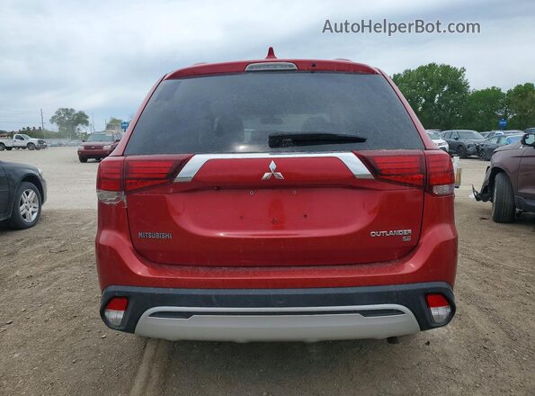 JA4AD3A34KZ004239 2019 MITSUBISHI OUTLANDER Red Սալոնի դիմացի տեսք