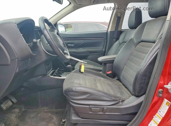 JA4AD3A34KZ004239 2019 MITSUBISHI OUTLANDER Red Առջևի վահանակի տեսք