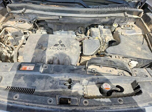 JA4AD3A34KZ024989 2019 MITSUBISHI OUTLANDER Silver Widok komory silnika
